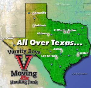 Areas our long distance moving company serves in San Antonio, TX